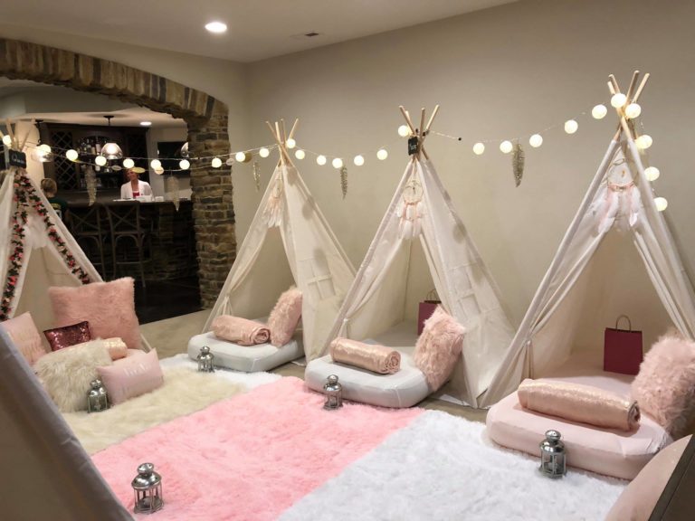 Party Pictures Slumber Fun Parties Sleepover Teepee And Tent Party Rentals