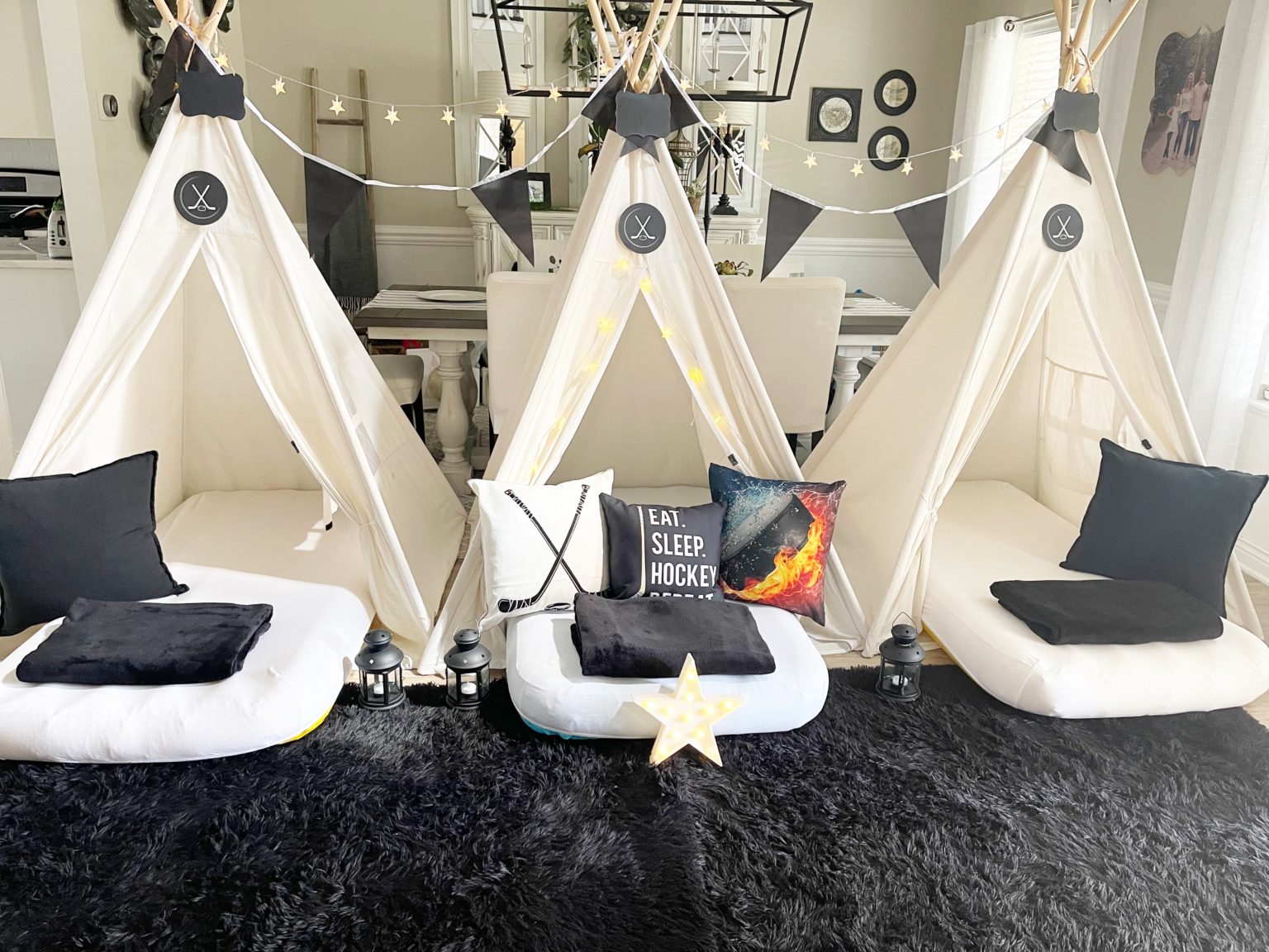 Party Themes - Slumber Fun Parties: Sleepover Teepee & Tent Party Rentals